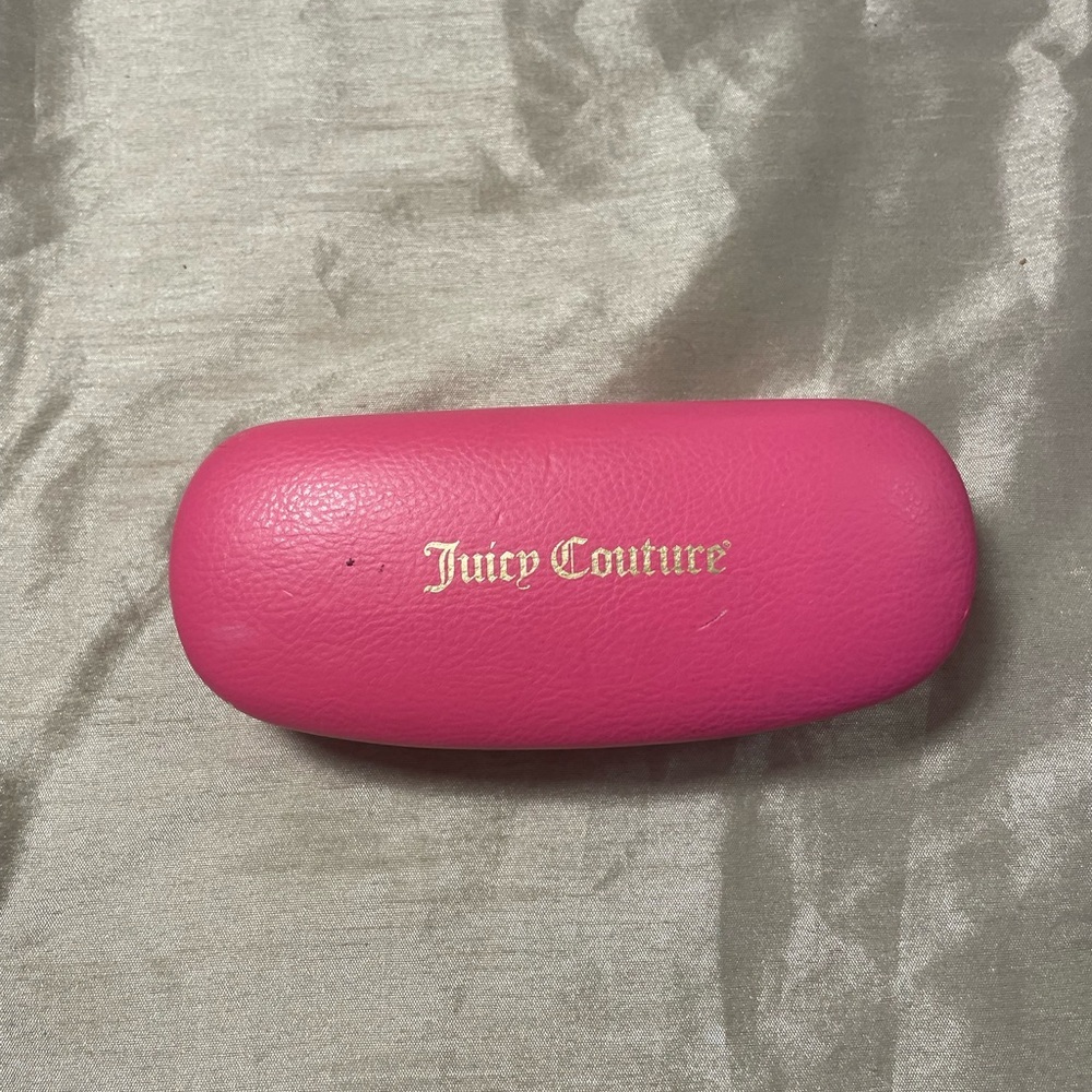 Juicy Couture Vibrant Pink Eyewear Case